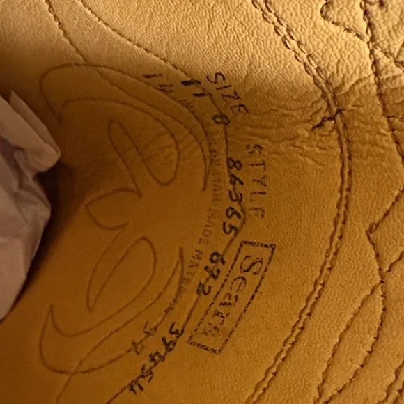 Vintage Sears Leather Cowboy Boots Men’s 11D Brown Western Made in USA - Picture 2 of 7